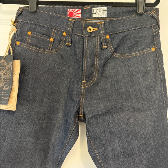 PRPS Noir “P00P01FBLD” Japanese Selvedge Jeans Made in Japan Raw Indigo Size 29 - Picture 2 of 15